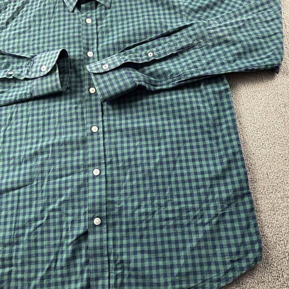 UNTUCKit Shirt Adult Large Check Button Up Long Sleeve Casual Preppy Men's - Picture 5 of 15